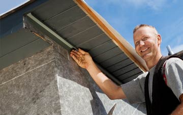 soffit installation Four Lane End